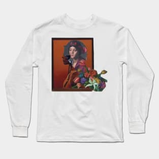 Multifaceted with Flowers, Part B Long Sleeve T-Shirt